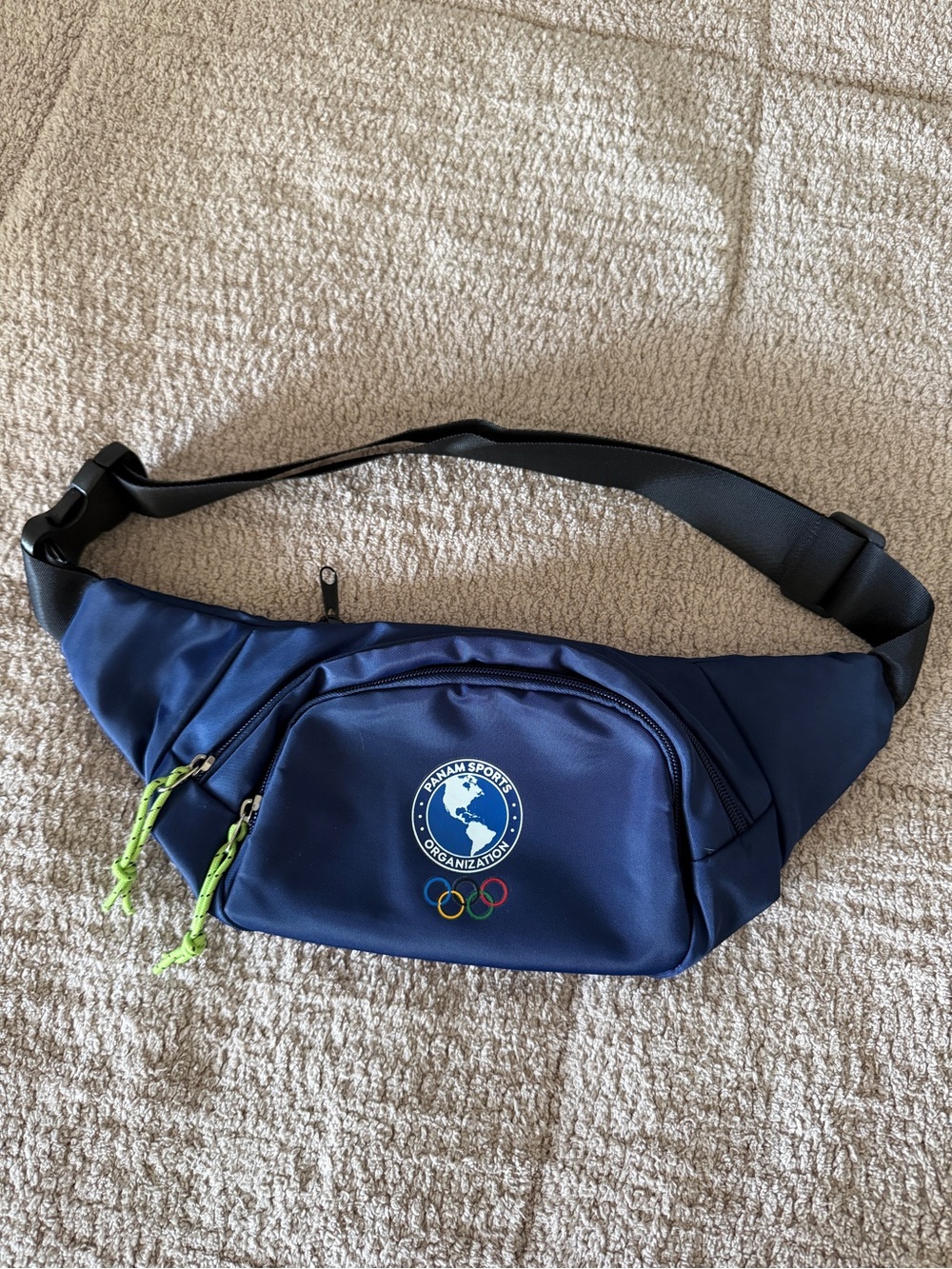 Pan Am Games Fanny Pack with Olympic Rings